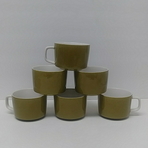 Mikasa Other - Mikasa Mediterrania green cups